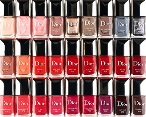 dior nail varnish colours|Dior nail polish price.